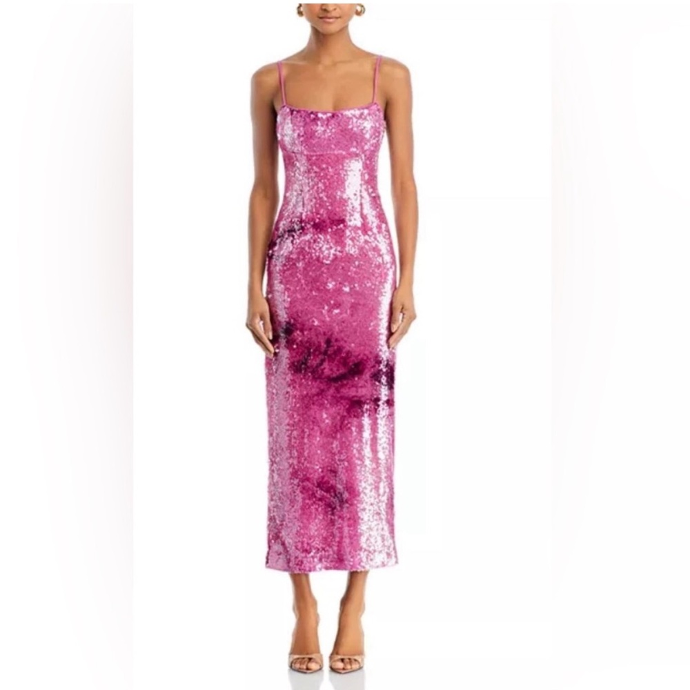 NWT Bardot Sparkling Pink Sequin Dress